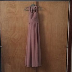 Azazie “Claudia” in Dusty Rose